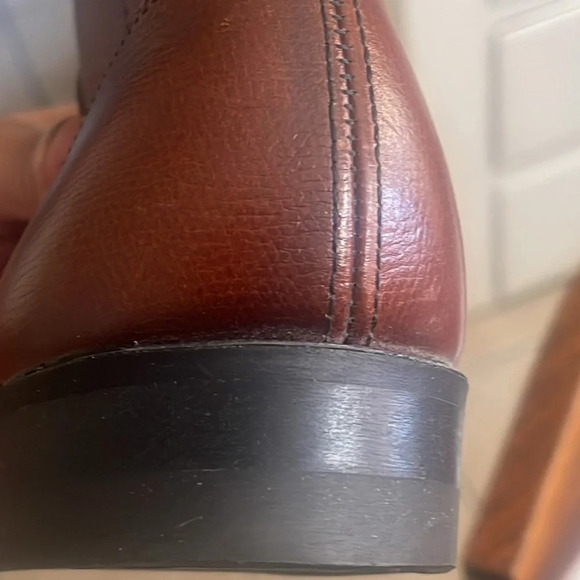 NEOLITE Goodyear Vintage Outsole Men’s  Brown Leather Ankle Boots Zip size 9 - Picture 12 of 12